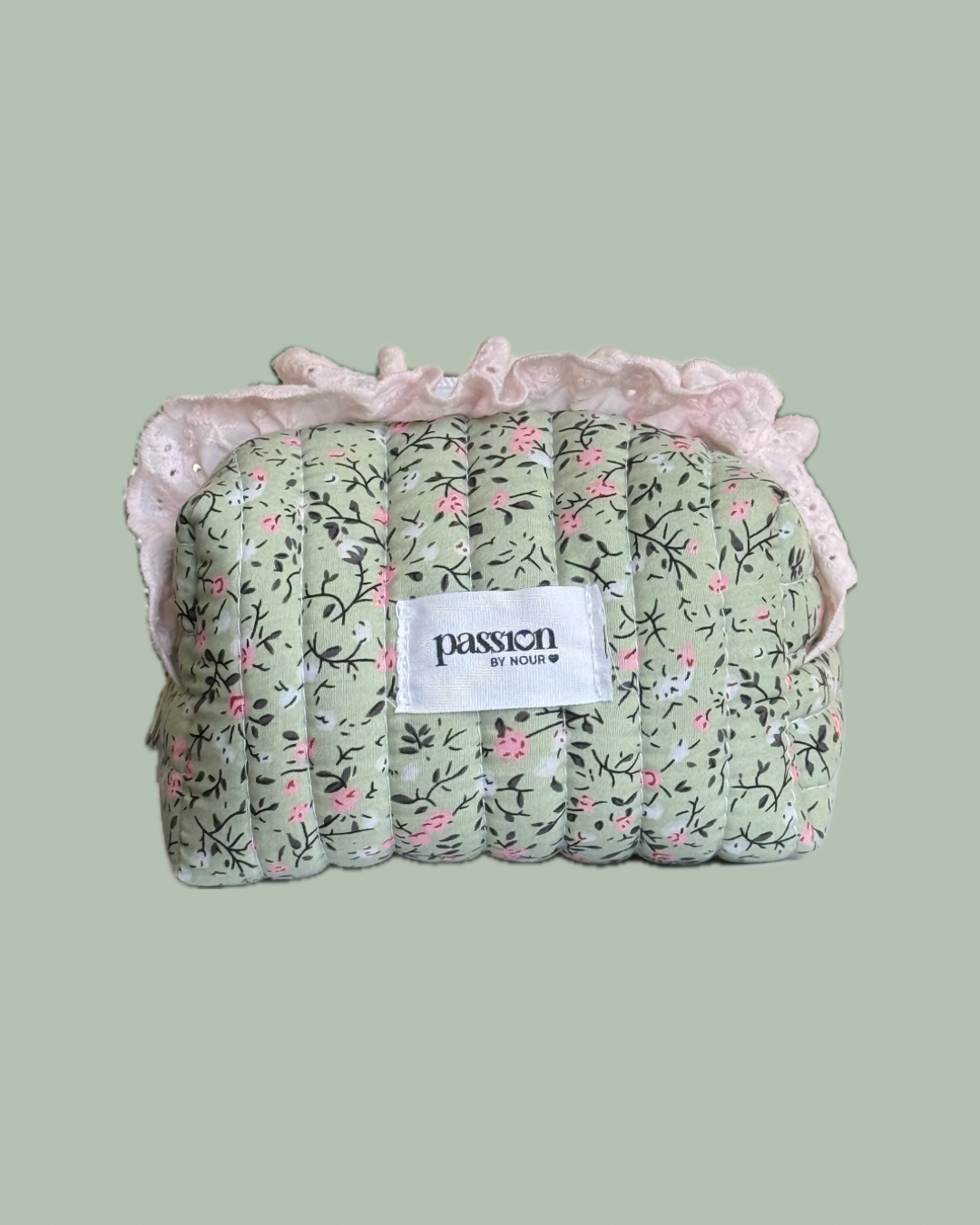 Mini olive green floral